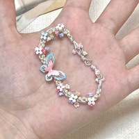 New Summer Weaving Small Fresh Handmade Butterfly  Flower Exquisite Sweet Beauty Bracelet  - Thumbnail 1