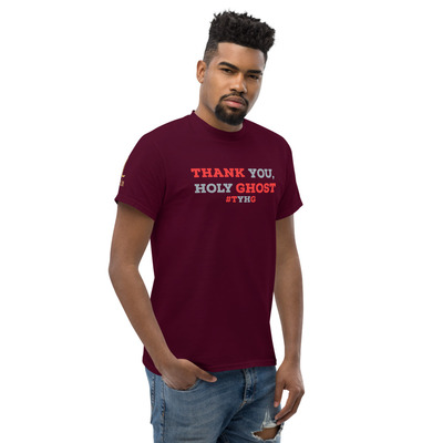 Thank you, holy ghost unisex classic tee