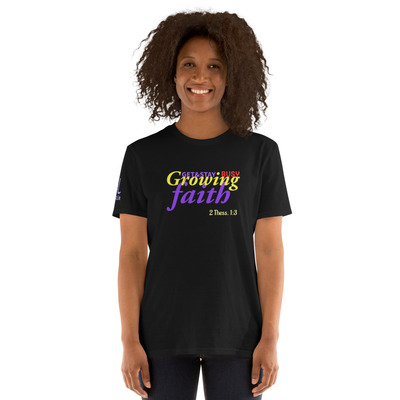 Get & Stay Busy Growing Faith Short-Sleeve Unisex T-Shirt