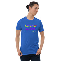 Get & Stay Busy Growing Faith Short-Sleeve Unisex T-Shirt - Thumbnail 7