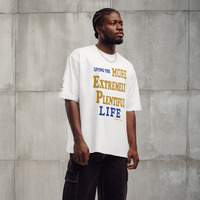 More Extremely Plentiful Life Oversized Heavyweight T-shirt - Thumbnail 3