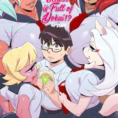 Print: my school is full of yokai (40% off)