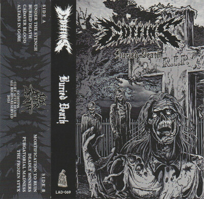 Coffins-Buried Death Cassette