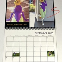 2025 Shocktress Calendar: Everything Cosplay Bagel Mix, wall size - Thumbnail 1