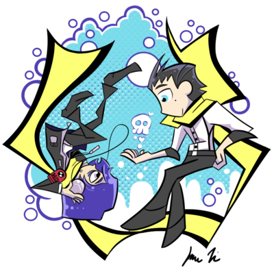 Persona 3 ryomina 2.5'' charm