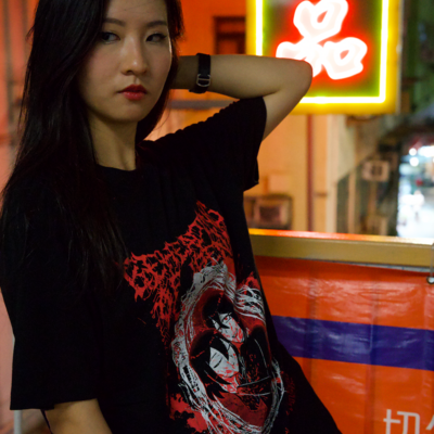 Beheading of irena screenprinted tee