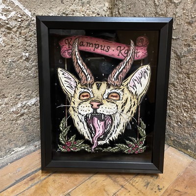"Krampus Katt" Original 