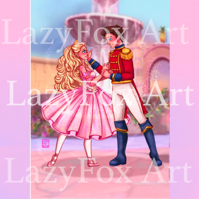 Nutcracker art print 2