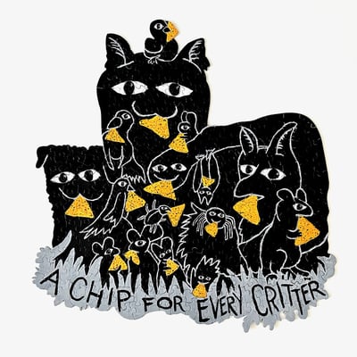 "a chip for every critter"-300 pieces - puzzle tout nouveau