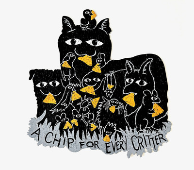 "A Chip for Every Critter"-300 pieces - Puzzle Tout Nouveau