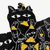 "A Chip for Every Critter"-300 pieces - Puzzle Tout Nouveau - Thumbnail 1