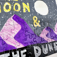"The Moon & the Dunes"- 47 pieces - Puzzle Tout Nouveau - Thumbnail 1