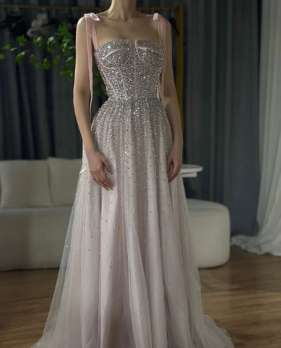 Sequined Formal Dress, Prom Gowns,Prom Dresses Z55