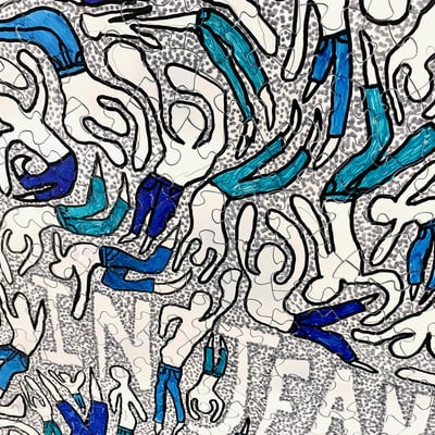 "ghosts in jeans"- 300 pieces - puzzle tout nouveau