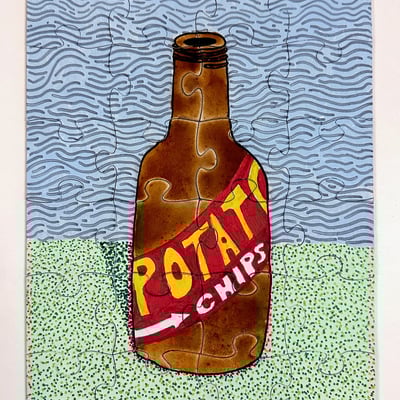 "potato"- 24 pieces - puzzle tout nouveau