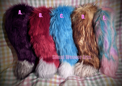 Two Colored Tail -Ready to Ship-