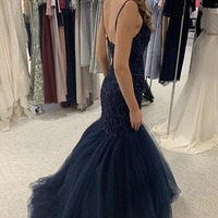 Charming Mermaid Sweetheart Long Evening Prom Dresses with Lace, PD230303 - Thumbnail 1