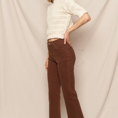 Short sleeve sweater