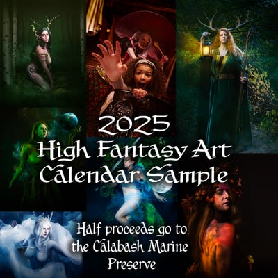 High Fantasy Art 2025 Calendar