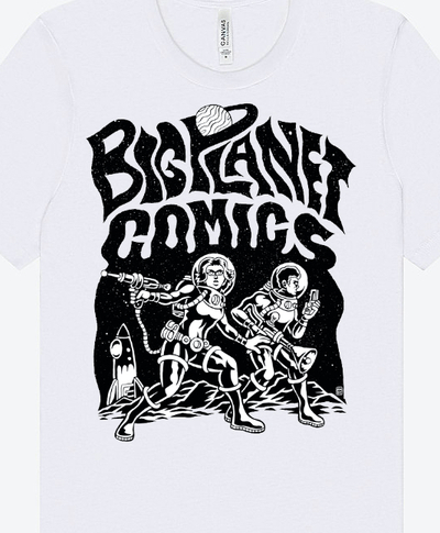 Big Planet Comics tshirt - white