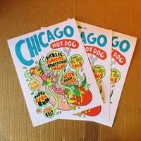 Classic Chicago Hot Dog Print  - Thumbnail 3