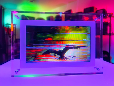 ONLY ONE: Channel 1.003: Darkness Gathering - XL Video Print [no. 1/10]