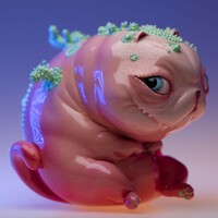 Art Creature by Katyushka Art "CACTUS CAT"  - Thumbnail 9