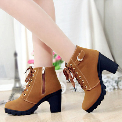  Winter Autumn High Heels Boots for Women