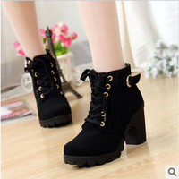  Winter Autumn High Heels Boots for Women - Thumbnail 1