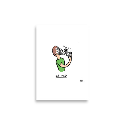 La red | a4 print (21x30cm)