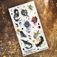 Dark Fantasy Sticker Sheet - Thumbnail 2