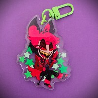 Hazbin Hotel Chibi Stars Acrylic Keychains - Set 1 - Thumbnail 1