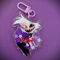 Hazbin Hotel Chibi Stars Acrylic Keychains - Set 1 - Thumbnail 2
