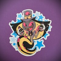 Hazbin Hotel Chibi Stars Vinyl Stickers - Set 2 - Thumbnail 4
