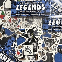 Latino Comics Legends Azteca Pop Sticker Pack - Thumbnail 3