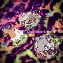 Honestly Same - Animal Keychain-