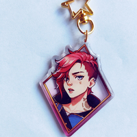 Arcane 2 acrylic keychains - Thumbnail 2