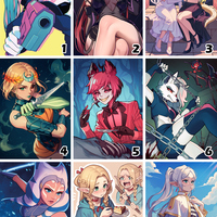 A4 anime art prints - Thumbnail 1