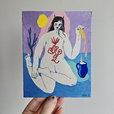 Crimson guts, golden touch (original)