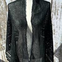 Schelpen Shawl Rectangular Shawl - Thumbnail 1