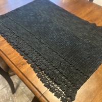 Schelpen Shawl Rectangular Shawl - Thumbnail 4
