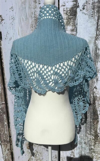 Oswin Shawl in Robin's Egg, Stole, Scarf