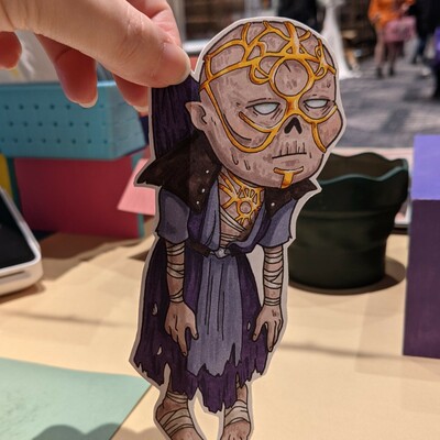 Original withers paper child