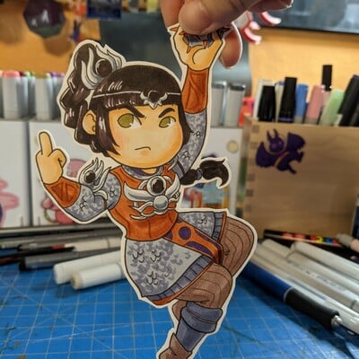 Original shadowheart paper children