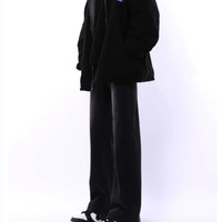 Stunning Punk Washed Micro Flare Wide-leg Jeans For Men Women Streetwear Rave Amazing - Thumbnail 3