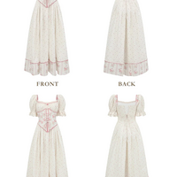 LACEMADE Rose Garden Corset Dress - Thumbnail 7