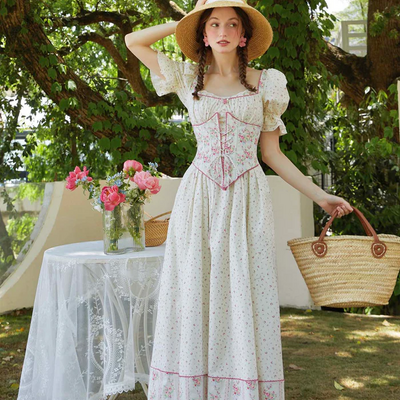 Lacemade rose garden corset dress - Thumbnail 1