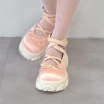 Axes femme satin ballet sneakers (23.5cm) - Thumbnail 2