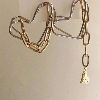 Heart shaped earrings 