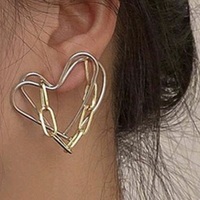 Heart Shaped Earrings  - Thumbnail 2